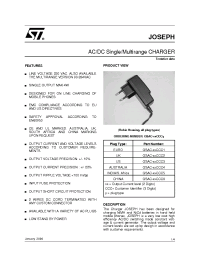 Datasheet GSAC-xxCCC1 manufacturer STMicroelectronics